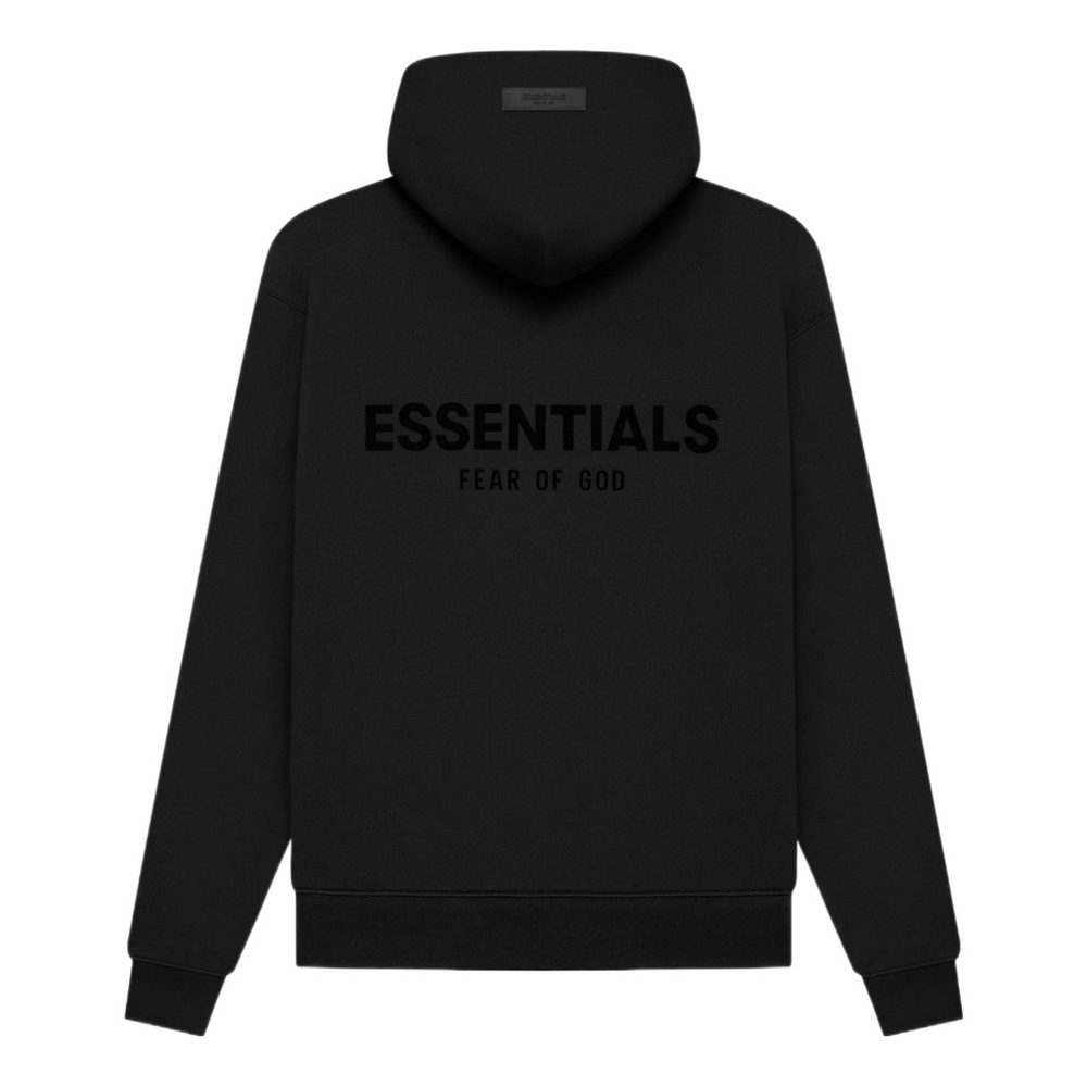 Fear Of God Essentials FOG Black Hoodie 2022